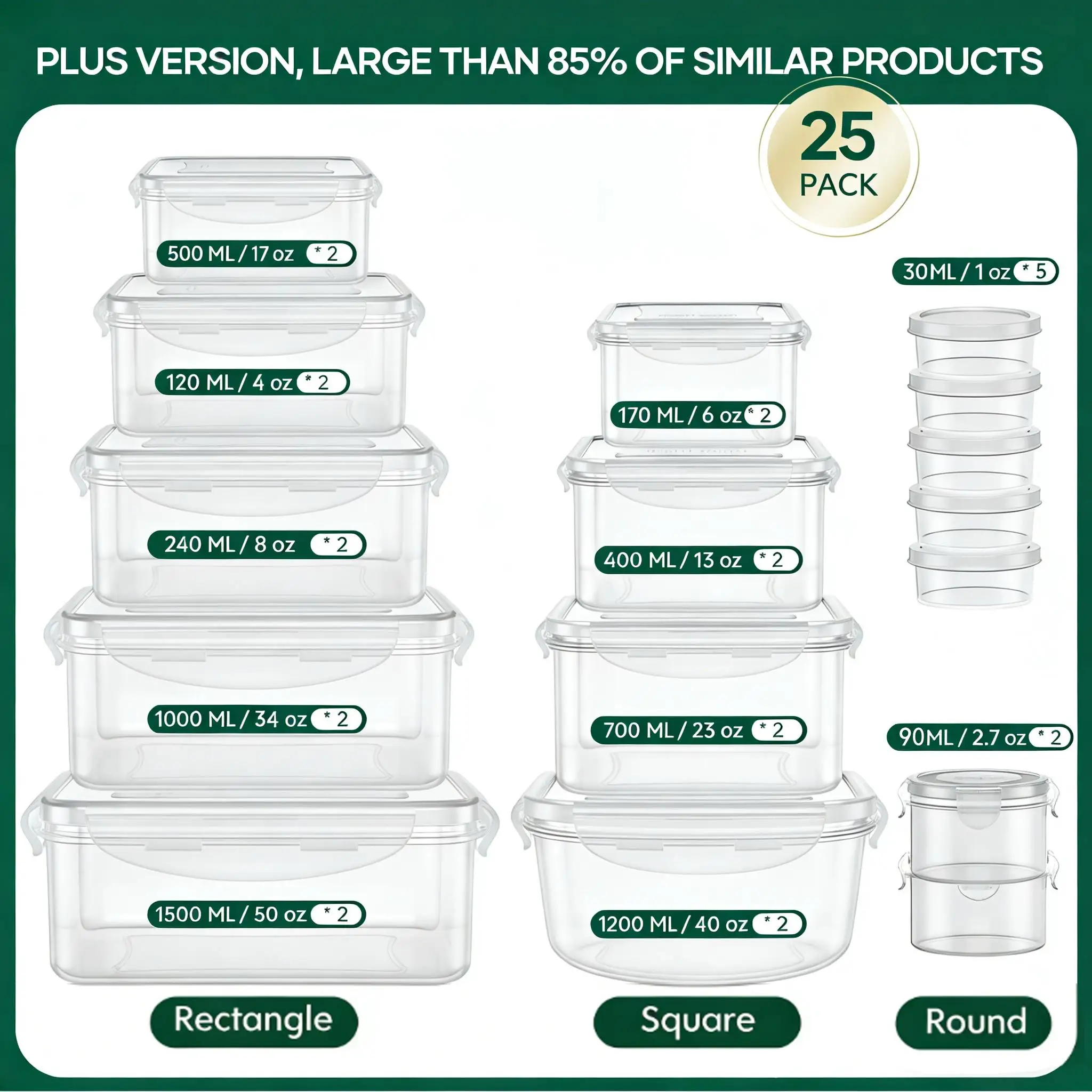 Set di contenitori per aliment - Meal Prep Kitchen recensione e prezzo