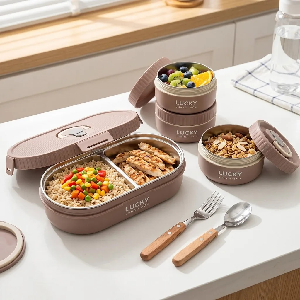 Set di contenitori termici per - Meal Prep Or Prep Meal recensione e prezzo
